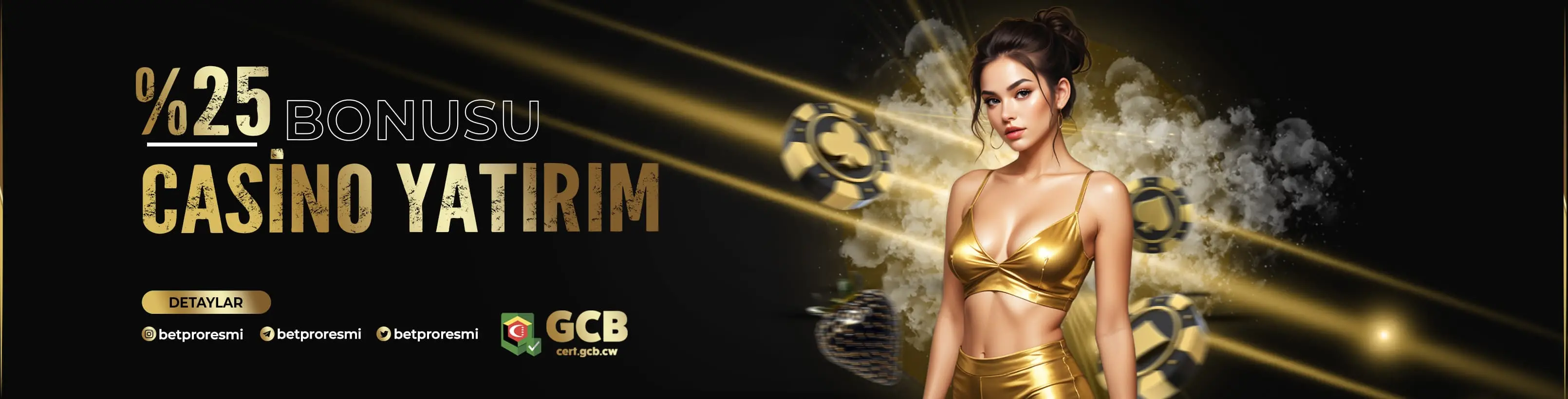 %25 Casino Yatırım Bonusu masaüstü kampanya bannerı